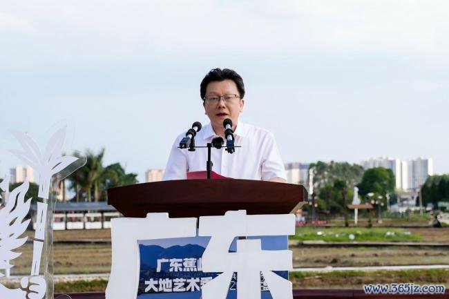 六五环境日，蕉岭向地面广告： 第二届广东蕉岭地面艺术季运转！